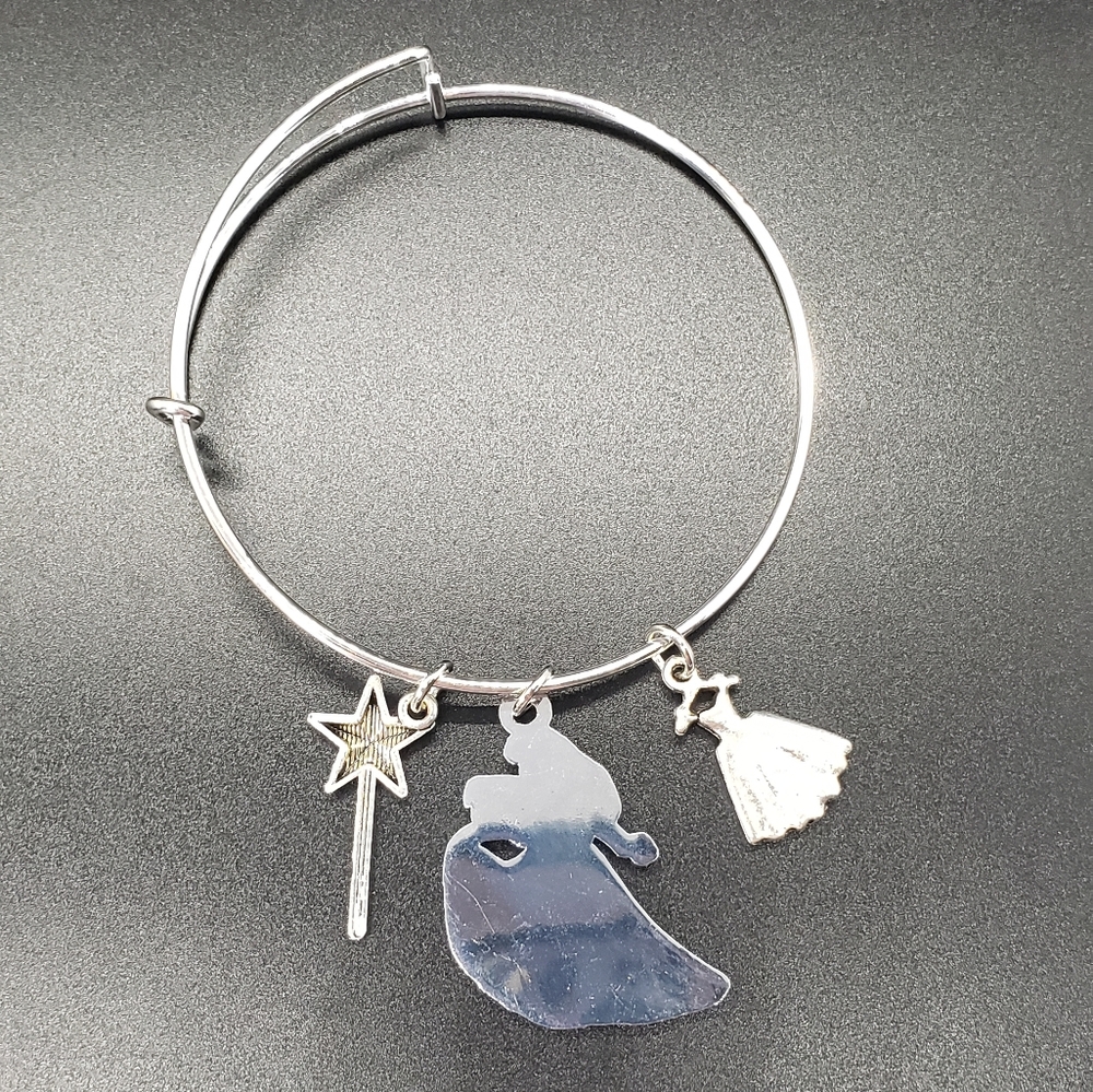 Sleeping Beauty Disney Insipred Bangle Bracelet - Picture 4 of 5